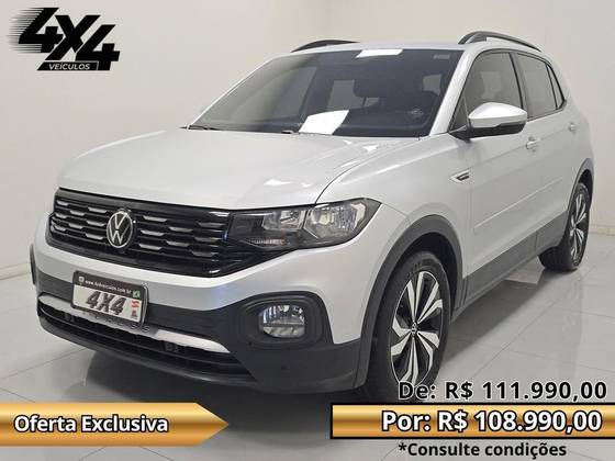 VOLKSWAGEN T-CROSS 1.0 200 TSI TOTAL FLEX COMFORTLINE AUTOMÁTICO